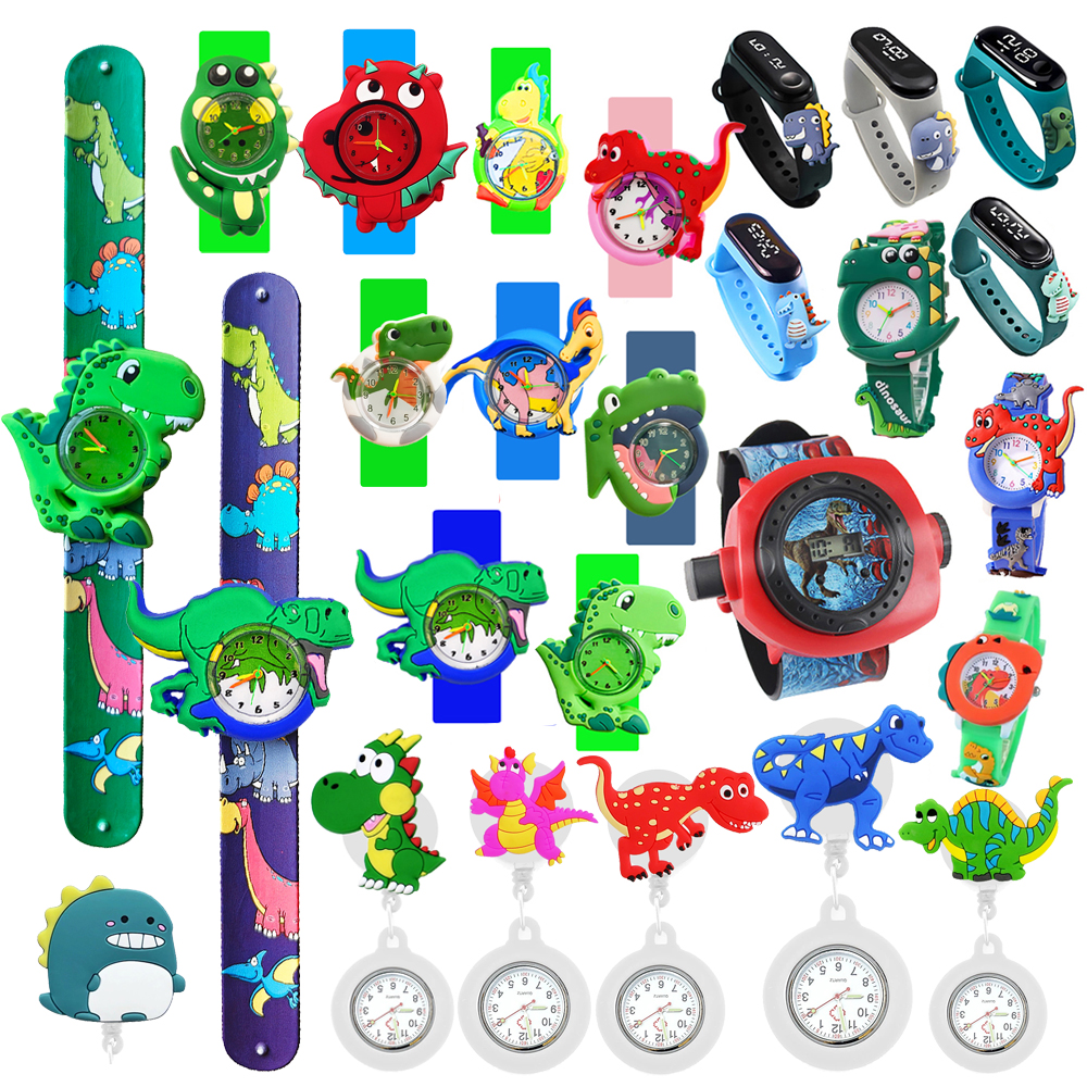 Kids Educational Watch - ﻿ Beautiful Dinosaur World Children's Watch