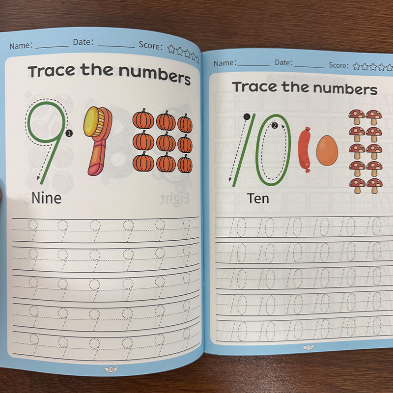 Learning Workbook Preschool - Preschool Learning Workbook 0-100 Number Tracing