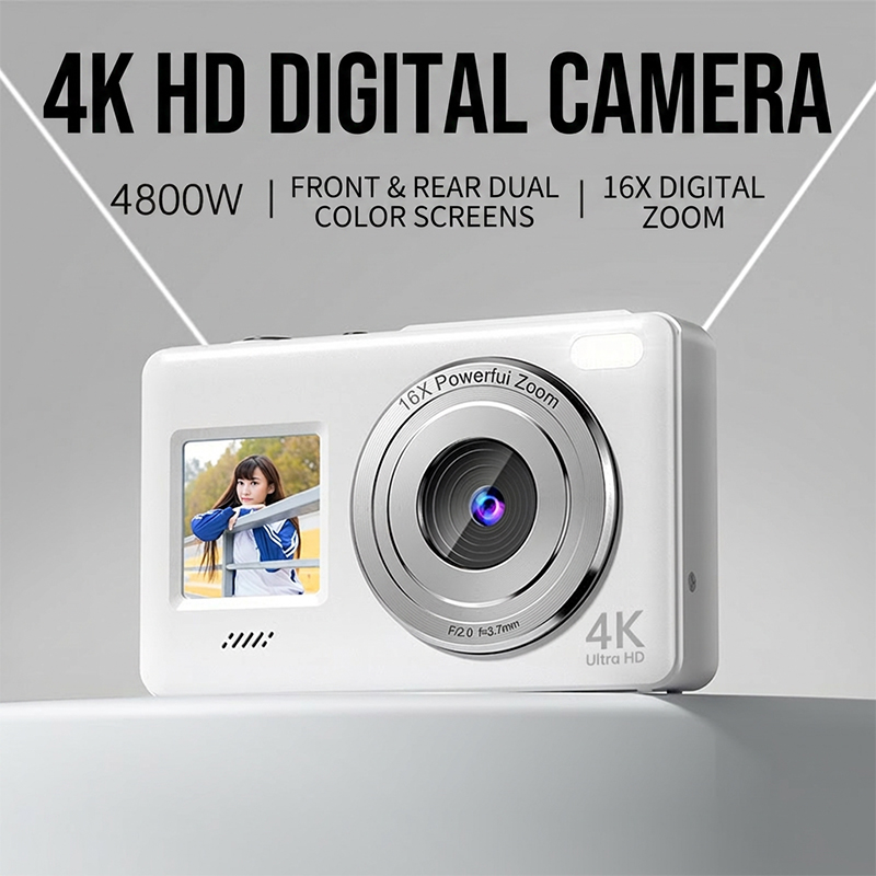 Kids Education News - Digital Camera 30fps Dual Screen 2.4