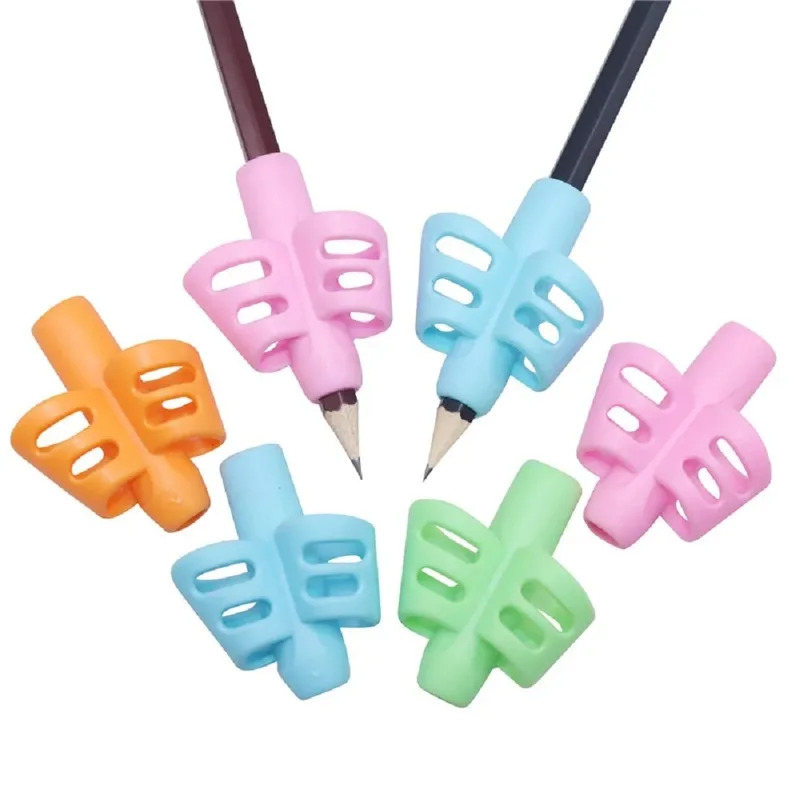 Kids Education School - 1-10Pc Children Writing Pencil Pen Holder