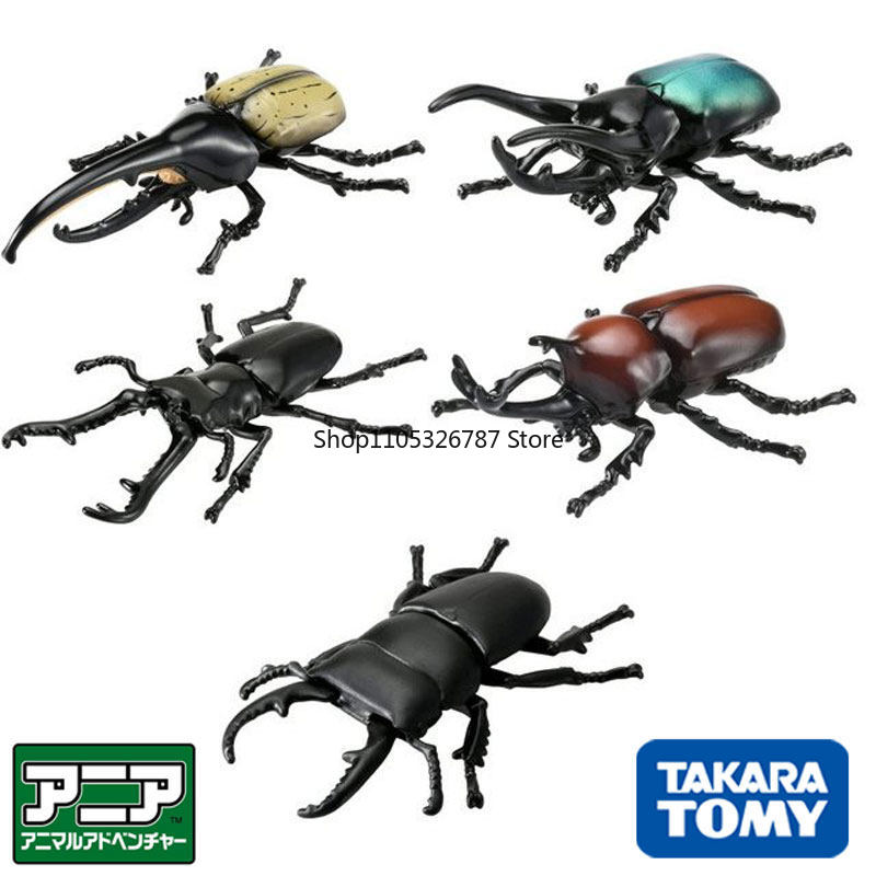 Kids Education In Japan - Authentic Takara Tomy Ania AS Rhinoceros