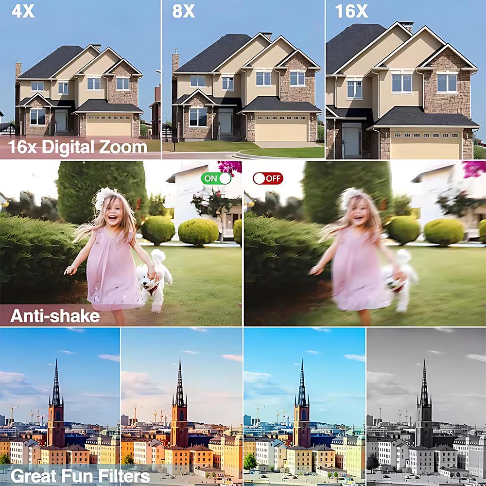 4K Digital Camera Autofocus Vl - огляд і ціна Kids Education News