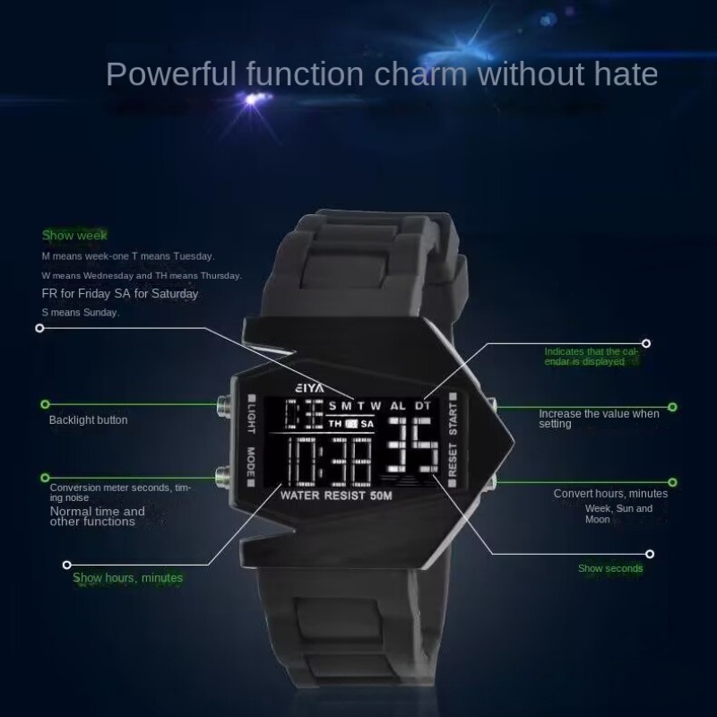Aircraft Watch Multi functiona - огляд і ціна Kids Educational Watch