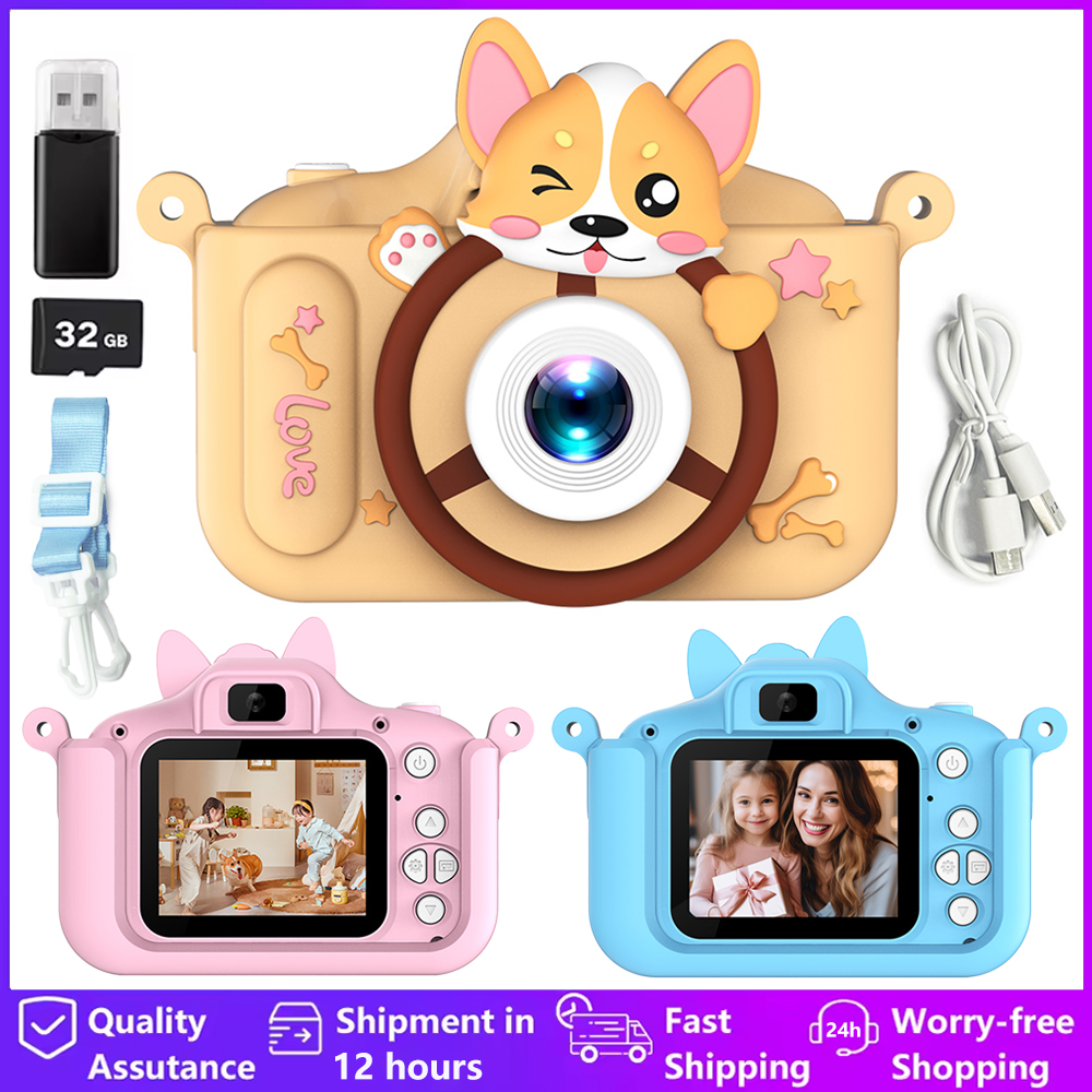 1080P HD Kids Camera Toys 2-In - огляд і ціна Kids Education News