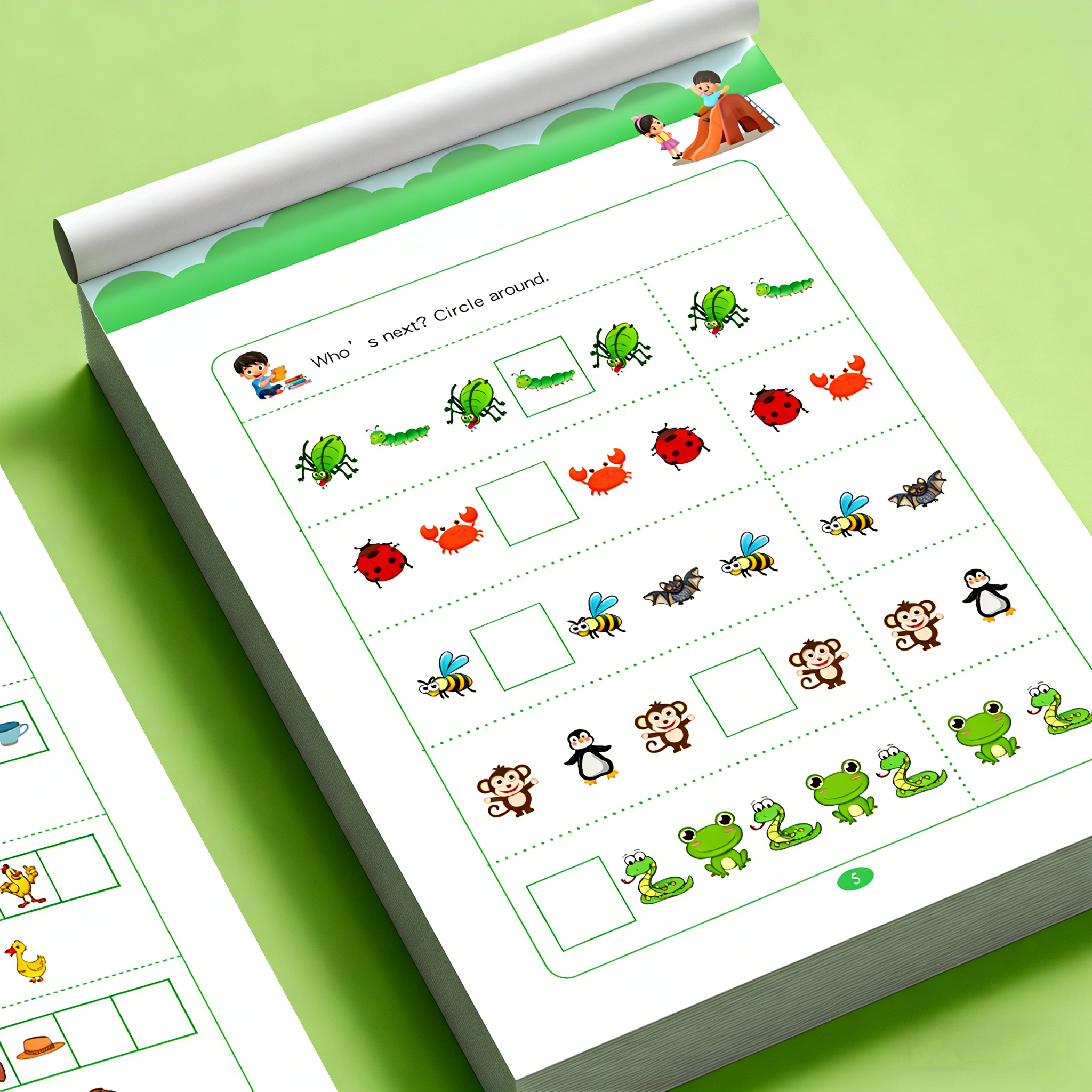 Pattern Finding Workbook for K - огляд і ціна Learning Workbook Preschool