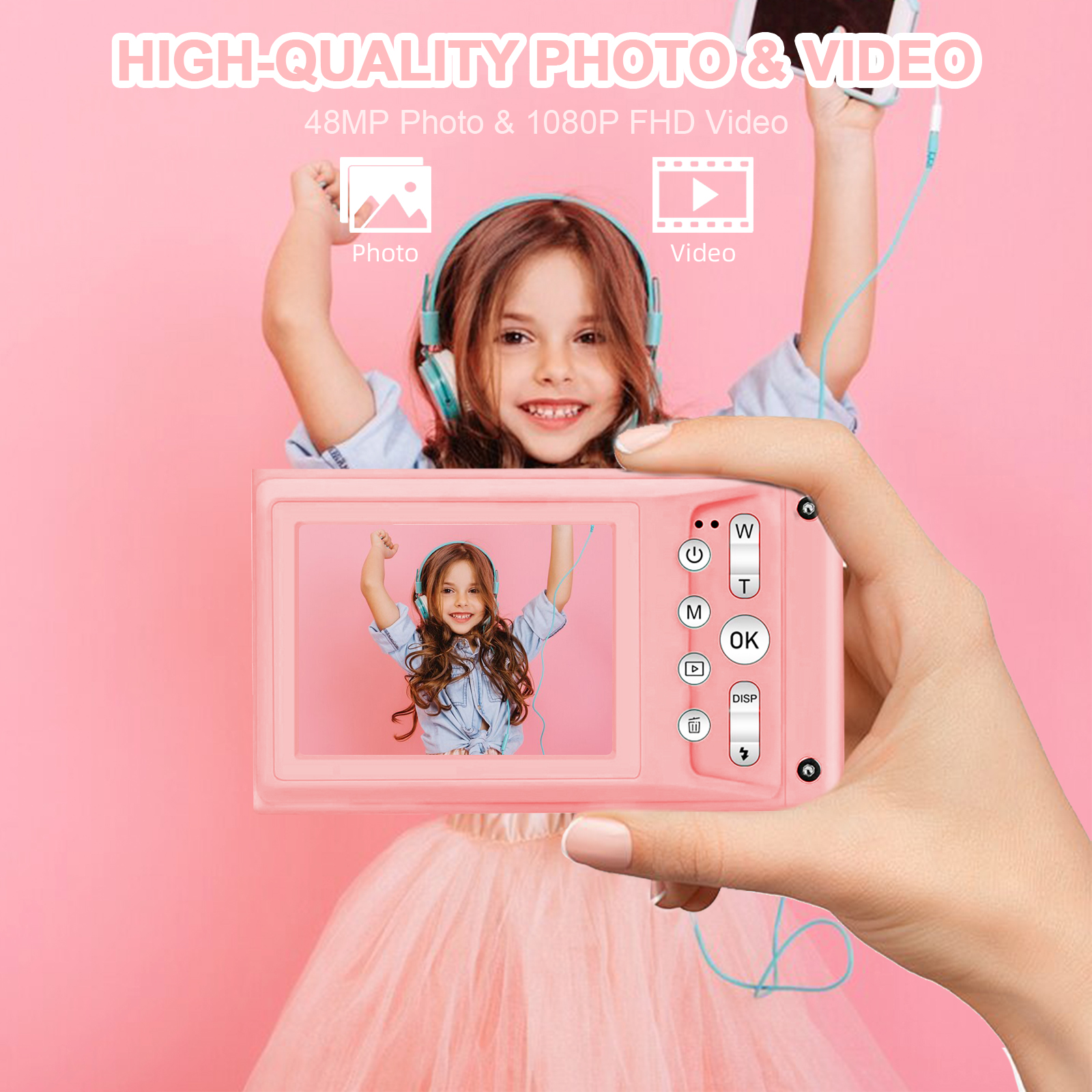 HD 1080P 2.4 inch digital Came - огляд і ціна Kids Education News