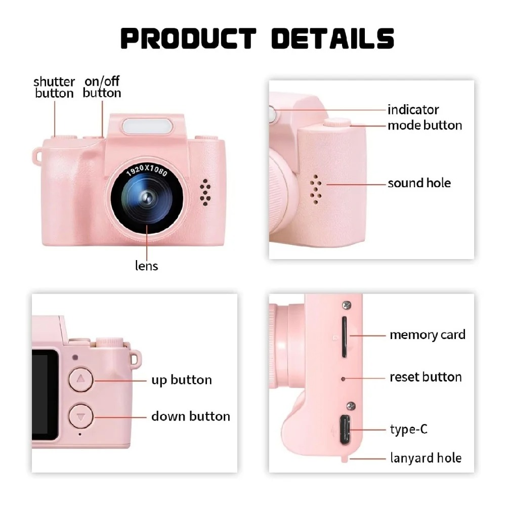 HD 1080P Mini Digital Camera P - огляд і ціна Kids Education News