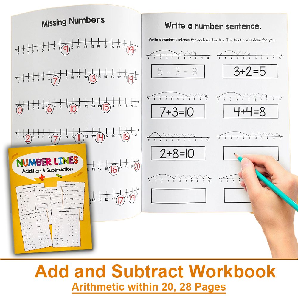 Addition & Subtraction within  - огляд і ціна Learning Workbook Preschool