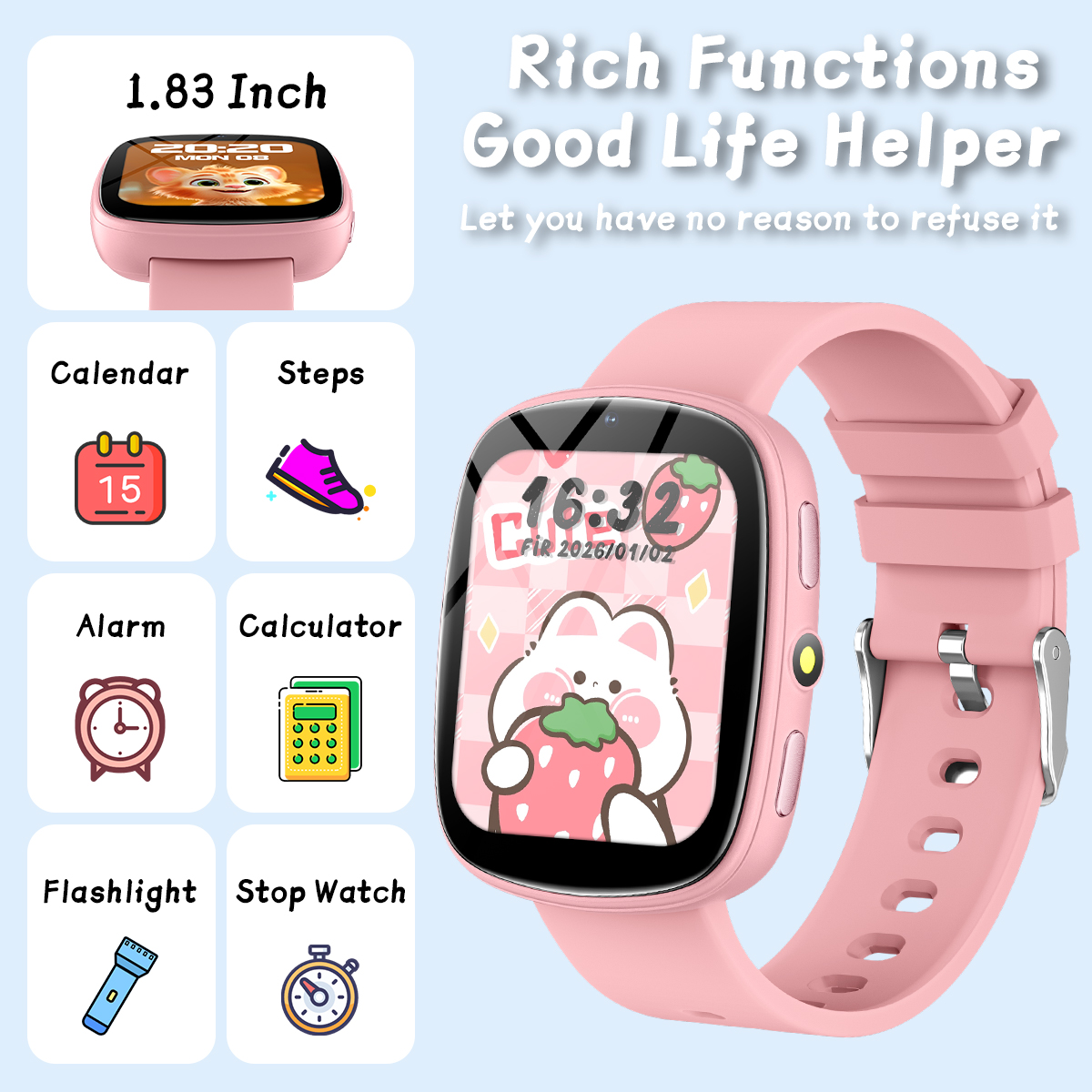 NEW Smart Watch for Children T - огляд і ціна Kids Educational Watch