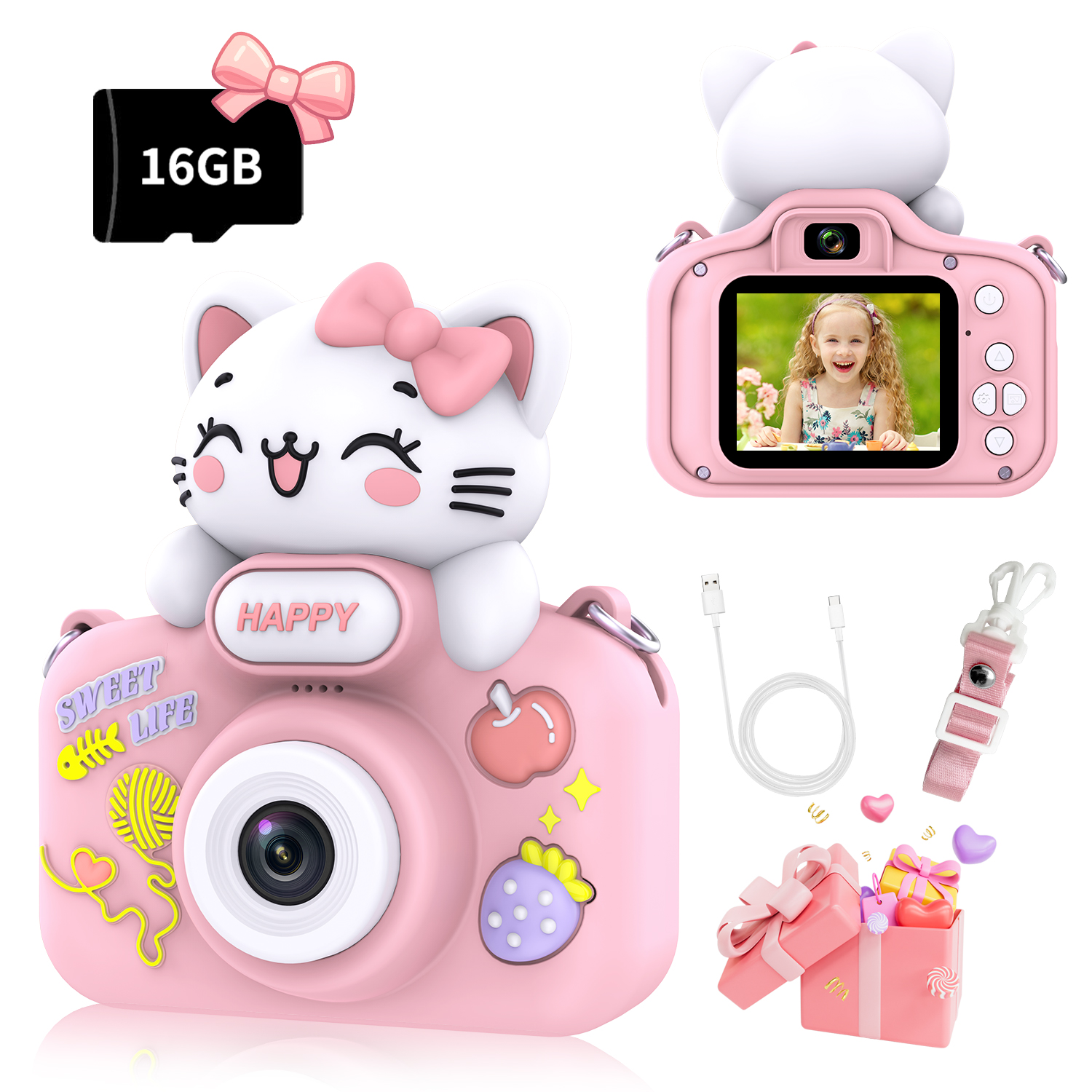 Kids Digital Camera 48MP 1080P - огляд і ціна Kids Education News