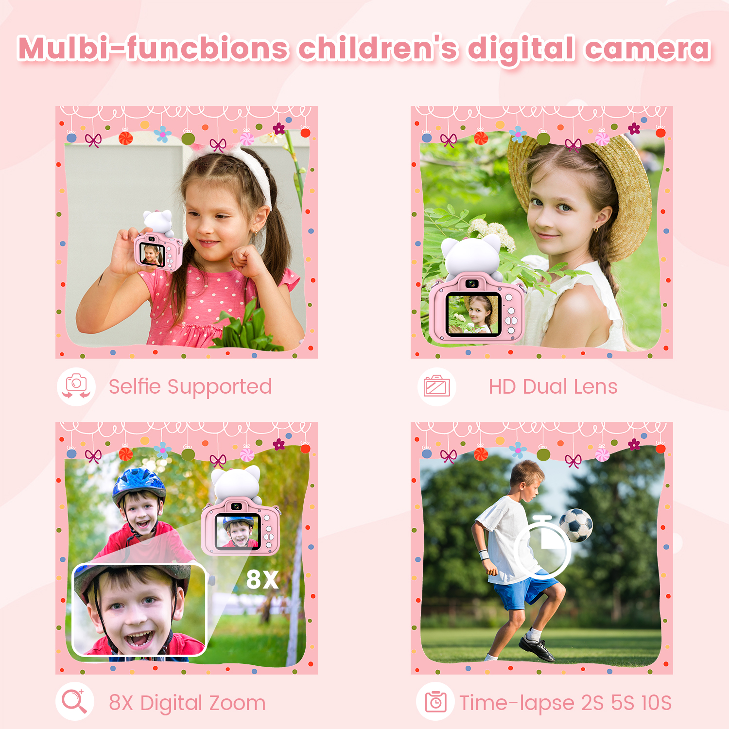 Kids Digital Camera 48MP 1080P - огляд і ціна Kids Education News