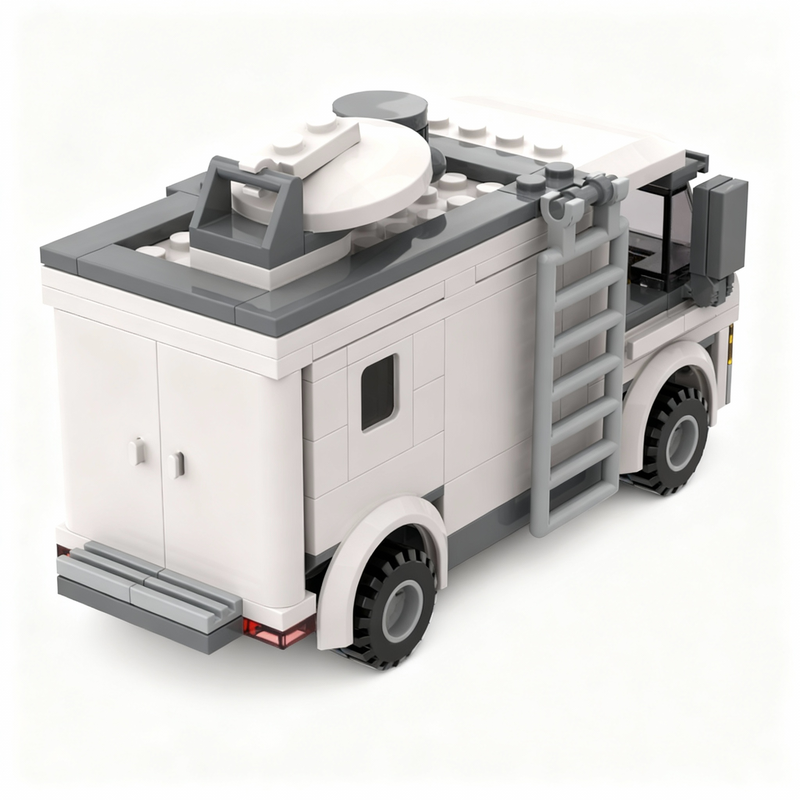 152pcs MOC News Van City Traff - огляд і ціна Kids Education News