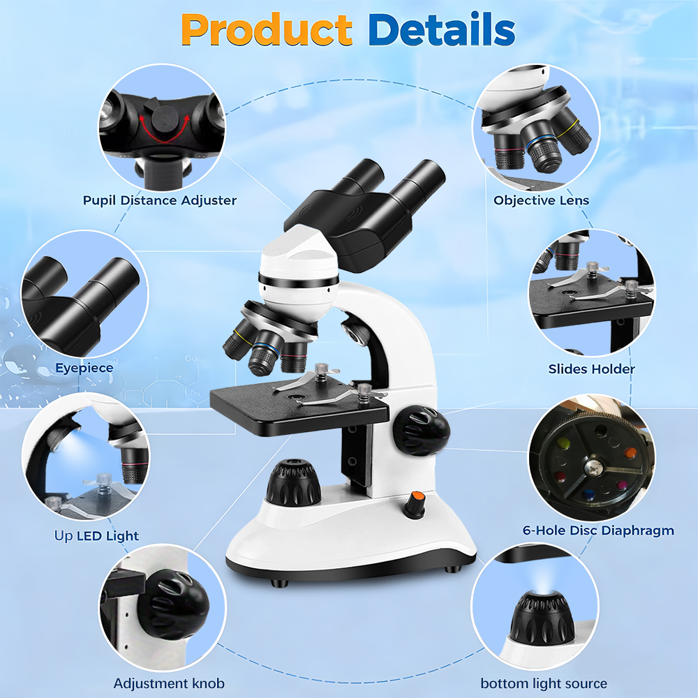 Binocular Microscope, High Def - огляд і ціна Kids Definition Of Education