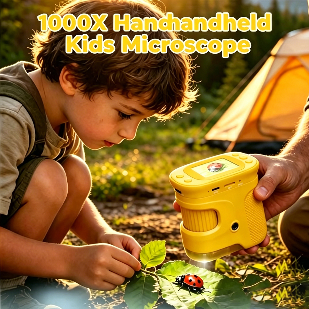 1000x Handheld Kids Microscope - огляд і ціна Kids Definition Of Education