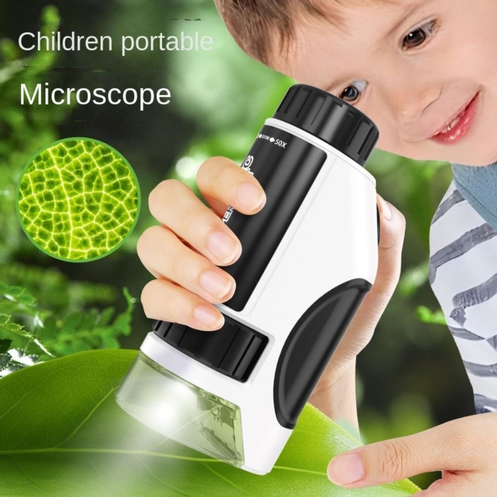 Handheld Kids Microscope LED L - огляд і ціна Kids Definition Of Education