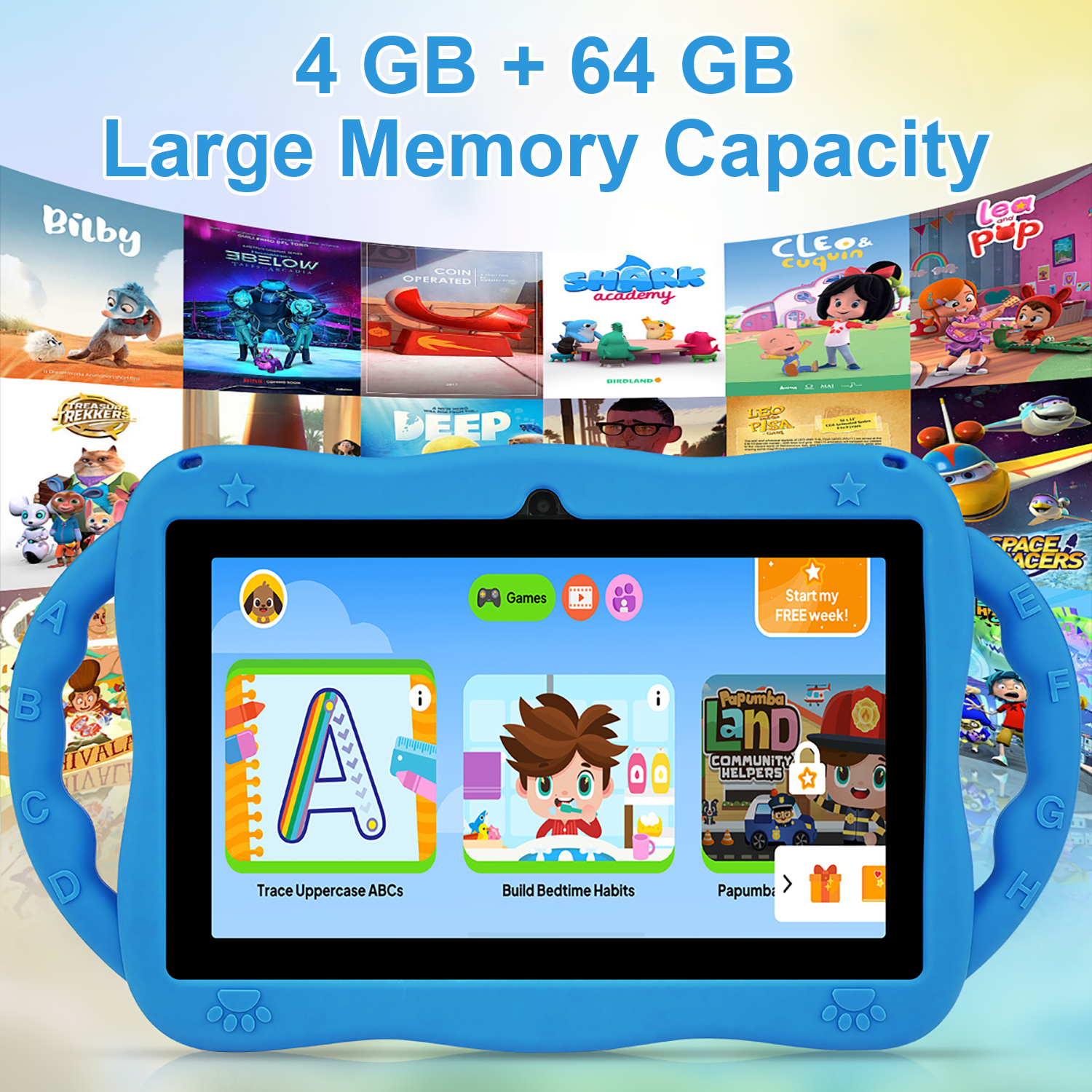 Tablet for Kids 7 Inch Android - огляд і ціна Kids Education Software For Pc