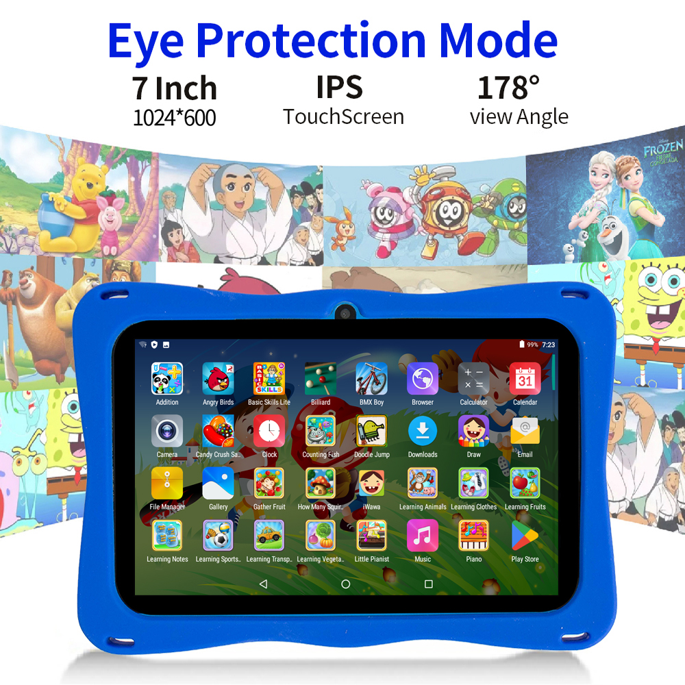 BDF Tablet for Kids 7 Inch And - огляд і ціна Kids Education Software For Pc