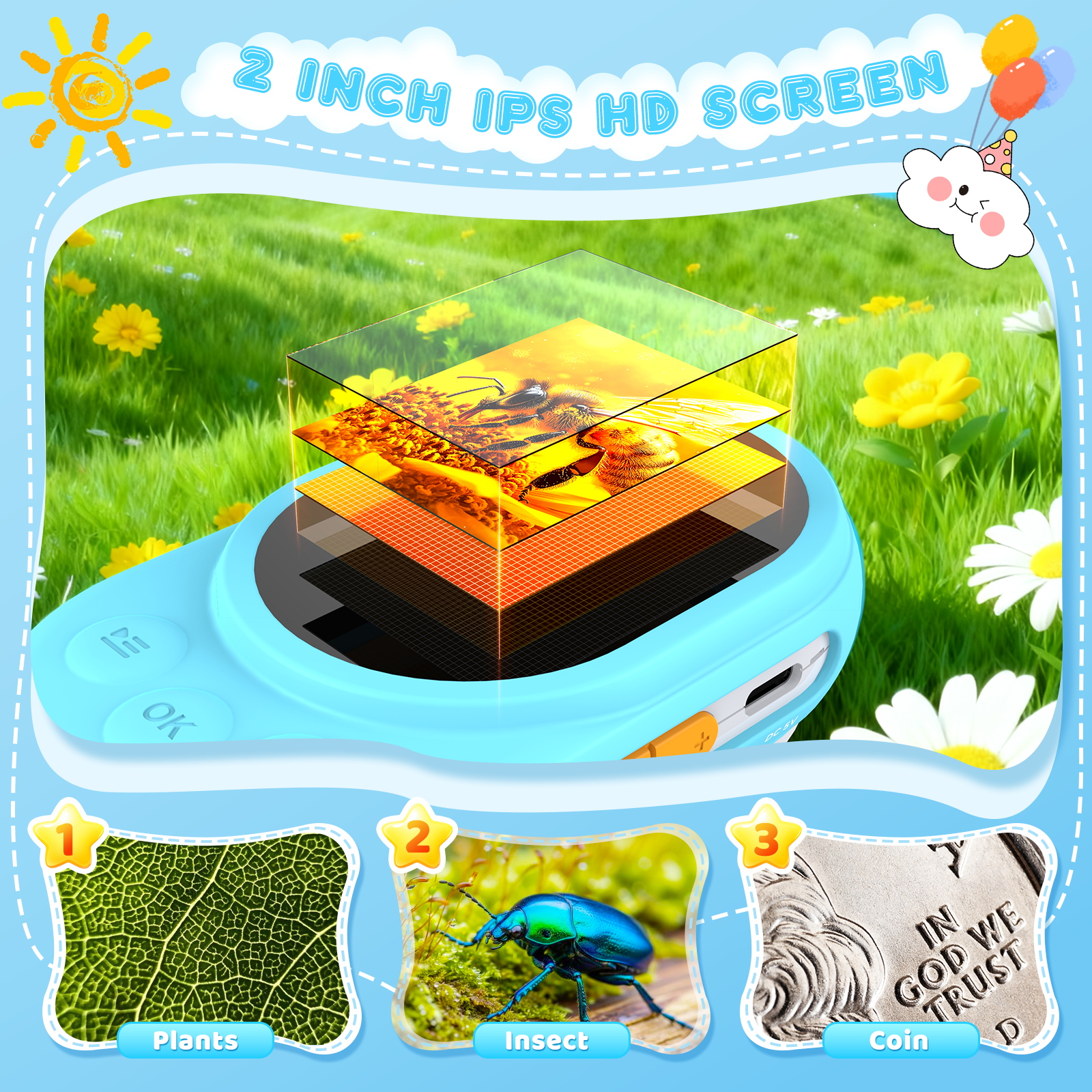 Kid MicroCam with 2-inch Scree - огляд і ціна Kids Definition Of Education