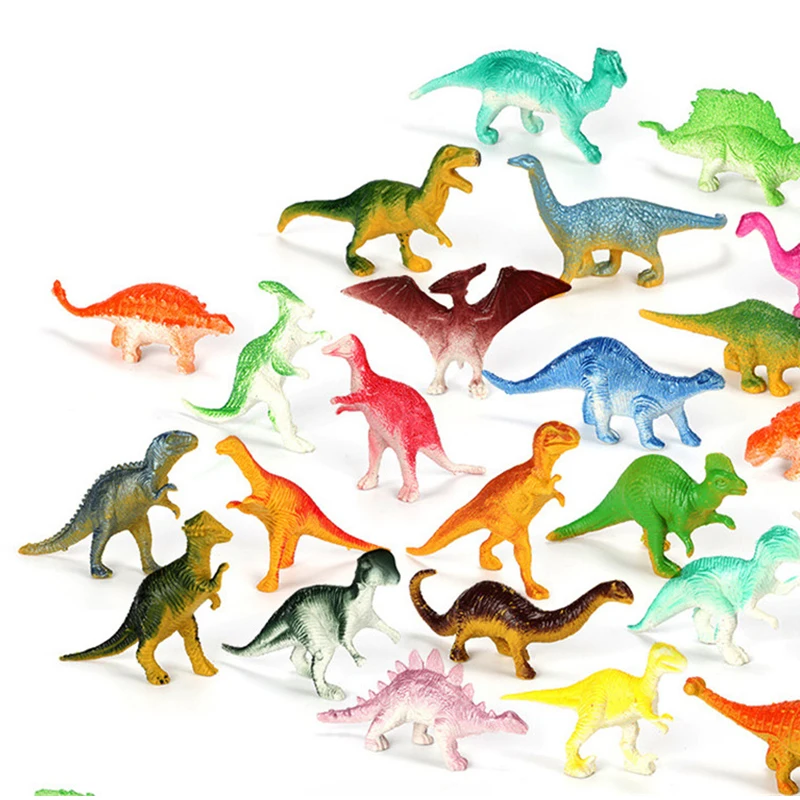 39Pcs/Lot Mini Dinosaur Figure - огляд і ціна Kids Education In Japan