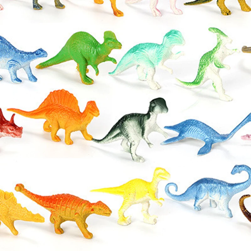 39Pcs/Lot Mini Dinosaur Figure - огляд і ціна Kids Education In Japan