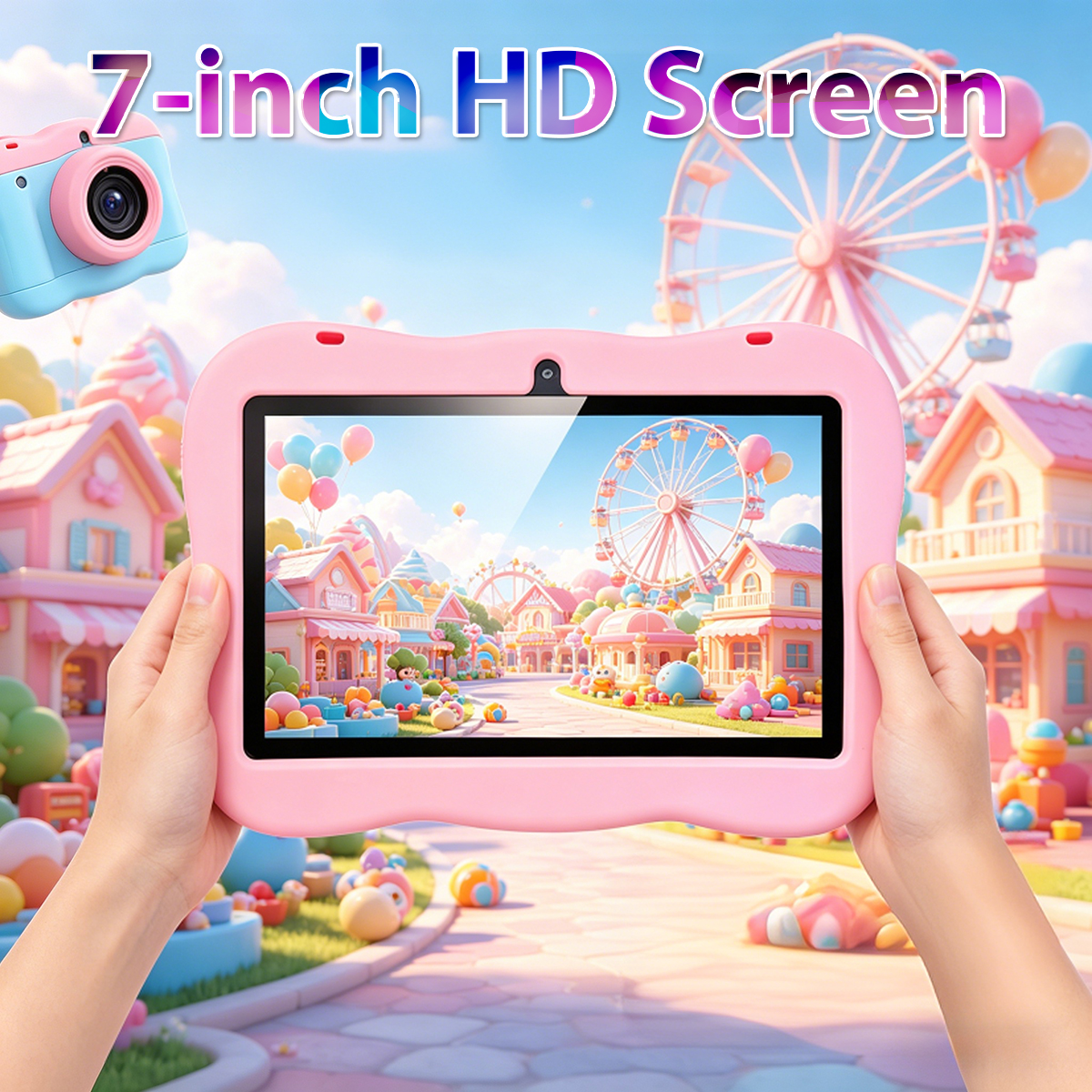 2026 New 7 Inch Cartoon Patter - огляд і ціна Kids Education Tablet