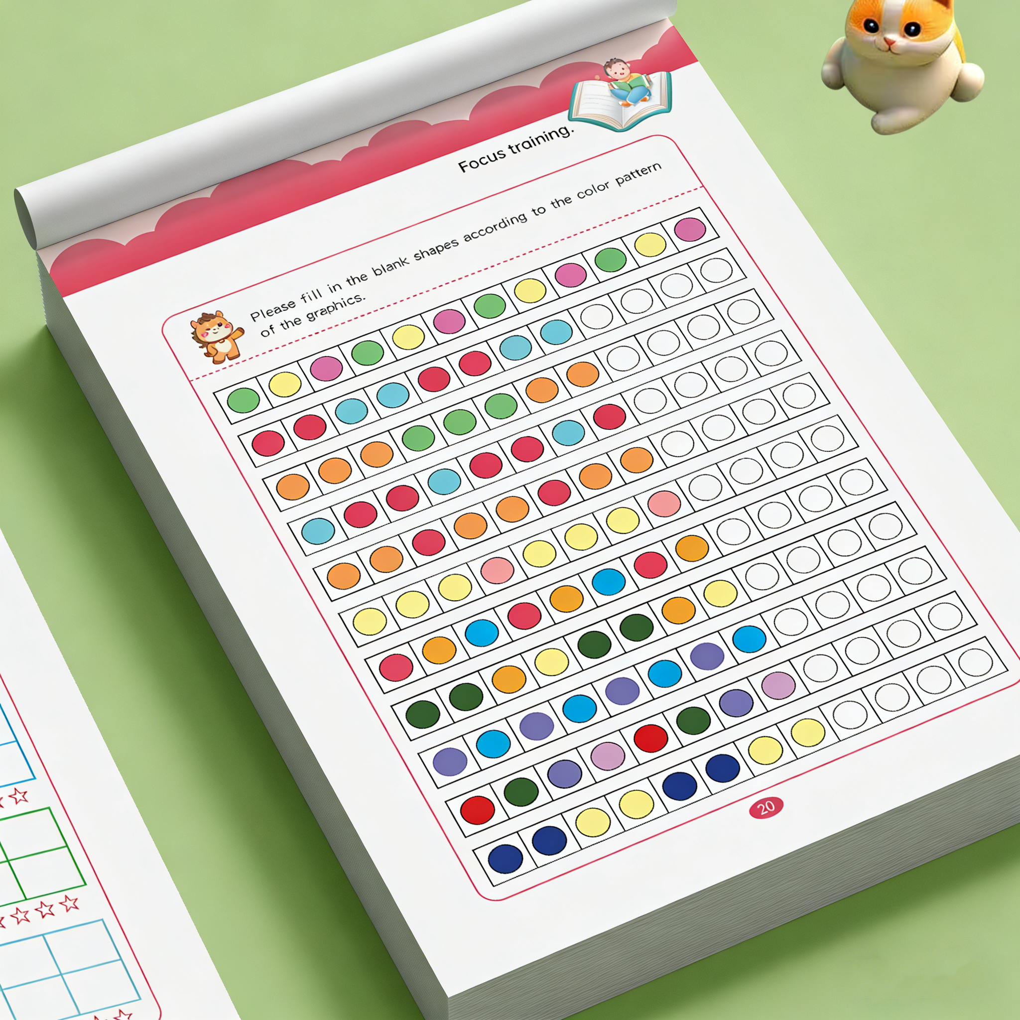 Focus Skills Workbook for Kids - огляд і ціна Learning Workbook Preschool