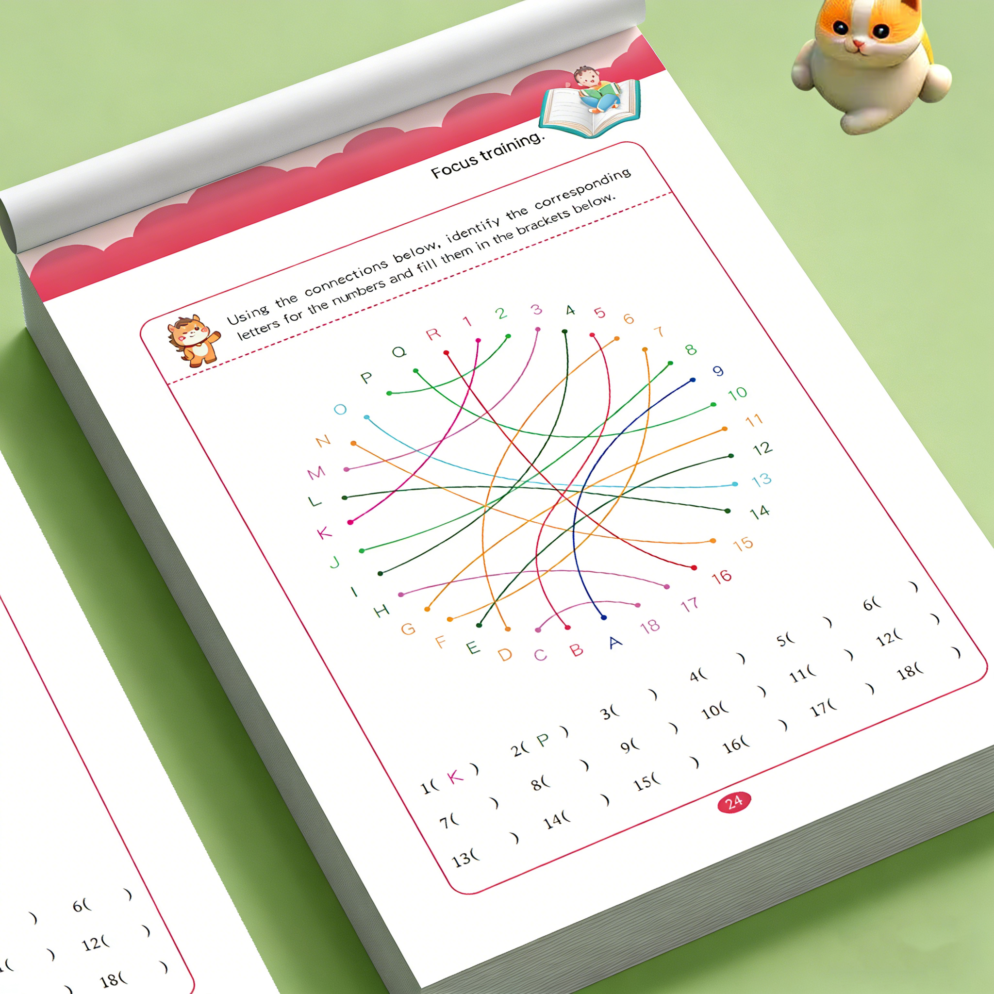 Focus Skills Workbook for Kids - огляд і ціна Learning Workbook Preschool