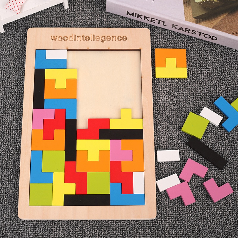 Wooden Blocks Puzzle Brain Tea - огляд і ціна Human Body Puzzle