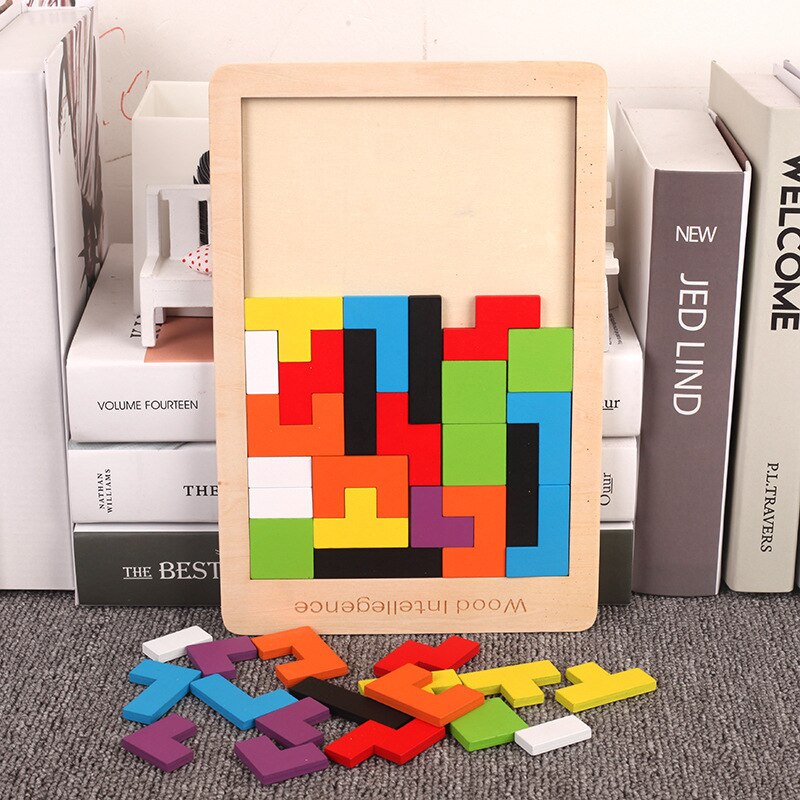 Wooden Blocks Puzzle Brain Tea - огляд і ціна Human Body Puzzle