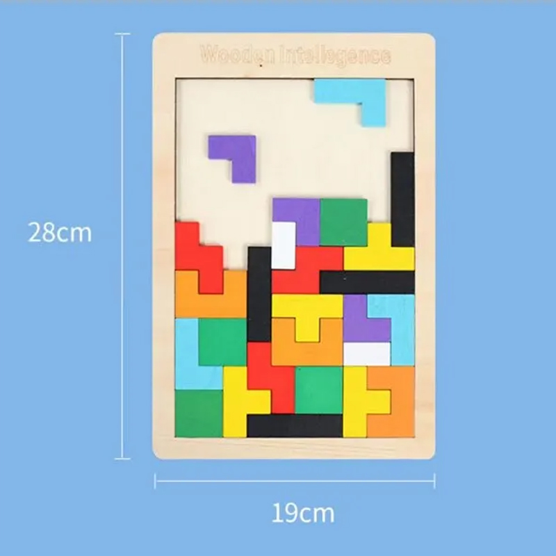 Wooden Blocks Puzzle Brain Tea - огляд і ціна Human Body Puzzle