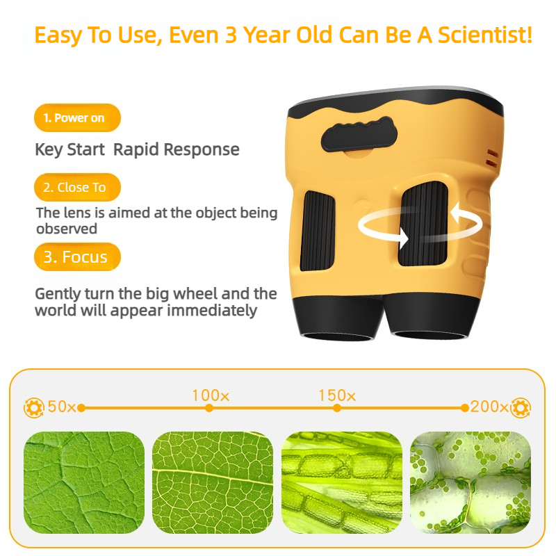 Microscope Camera Digital Hand - огляд і ціна Kids Education News