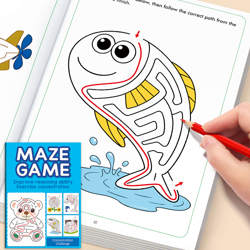 Maze Fun Drawing Book for Kids - огляд і ціна Kids Definition Of Education