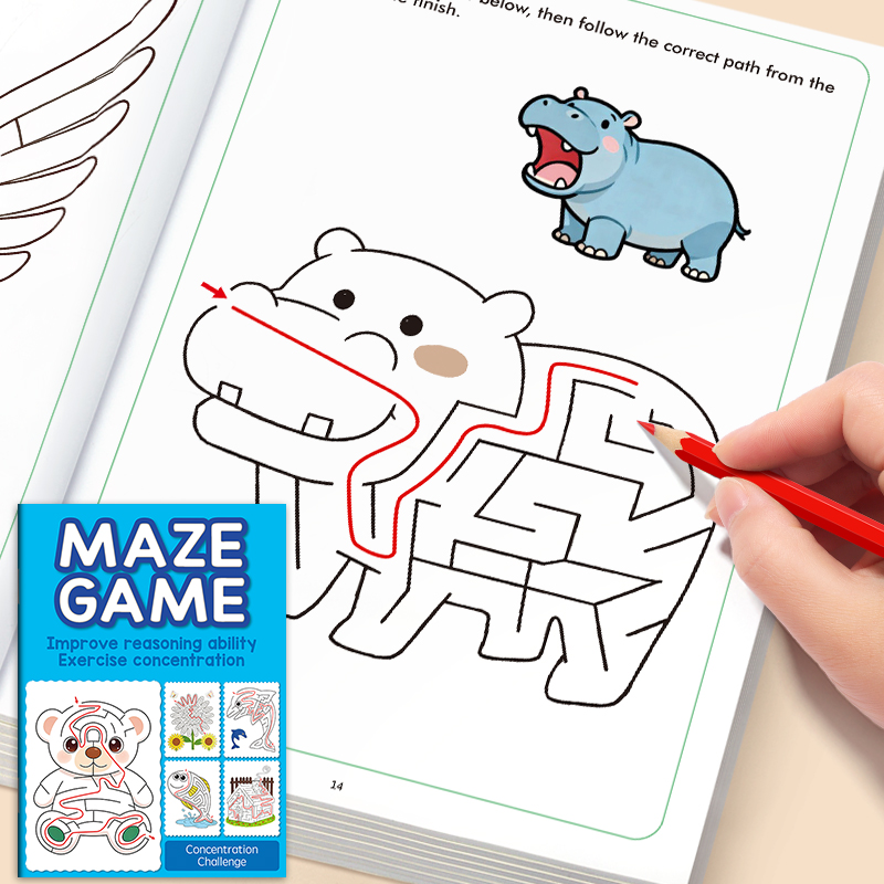 Maze Fun Drawing Book for Kids - огляд і ціна Kids Definition Of Education