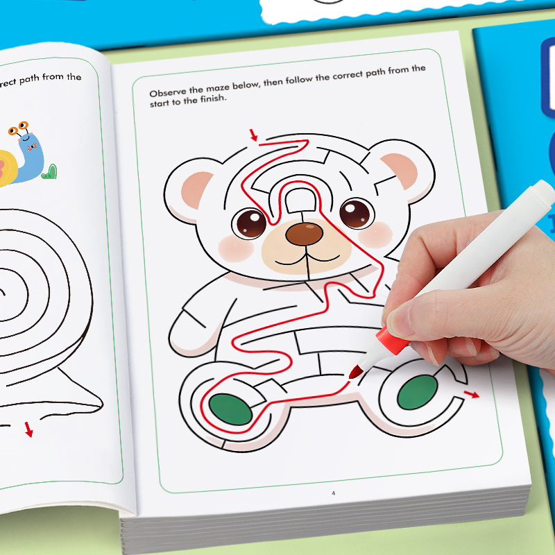 Maze Fun Drawing Book for Kids - огляд і ціна Kids Definition Of Education