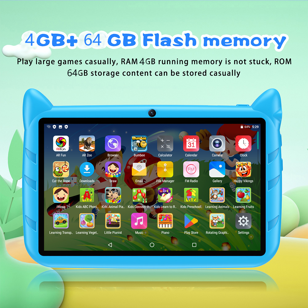 New 7 Inch Global Version 5G W - огляд і ціна Kids Education Tablet