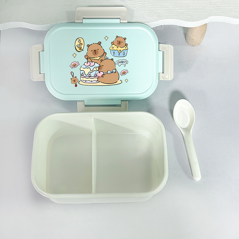 Capybara Bento Lunch Box Carto - огляд і ціна Kids Education School