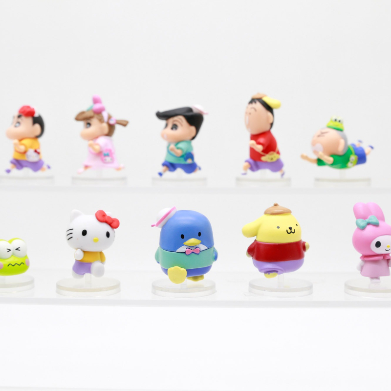 RE-MENT 10PCS/set Crayon Shin- - огляд і ціна Kids Education School