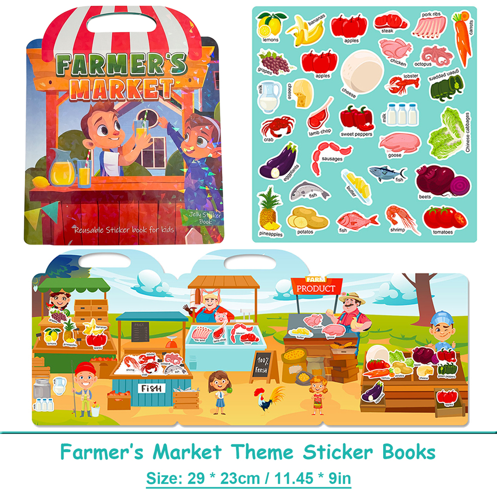 Farmer’s Market Theme Jelly St - огляд і ціна Kids Education News