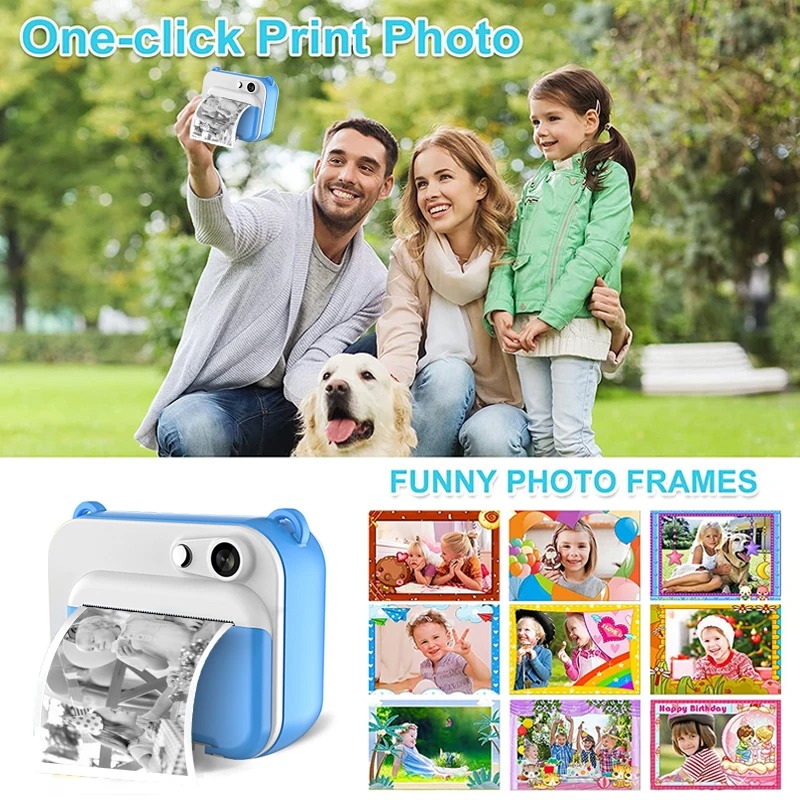 Children's Camera With Print K - огляд і ціна Kids Education News