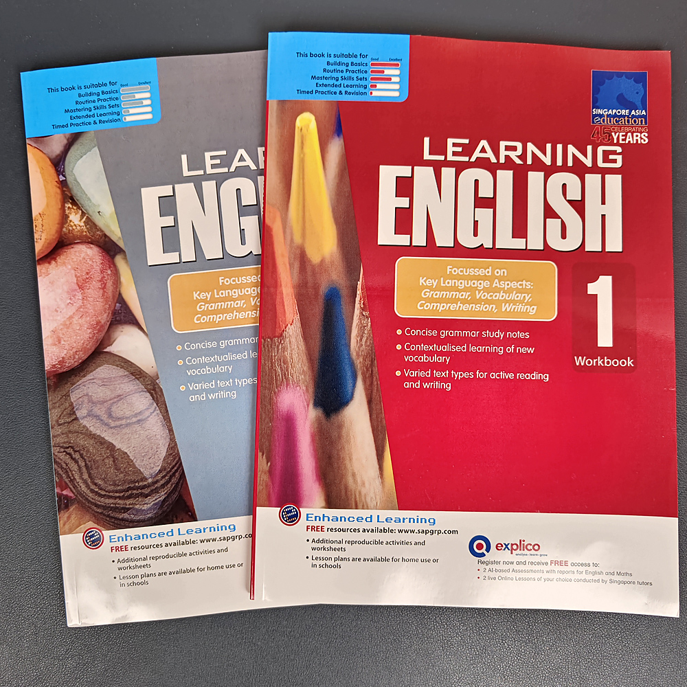 1 book Sap Education 1- 6 Grad - огляд і ціна Kids Education In Singapore