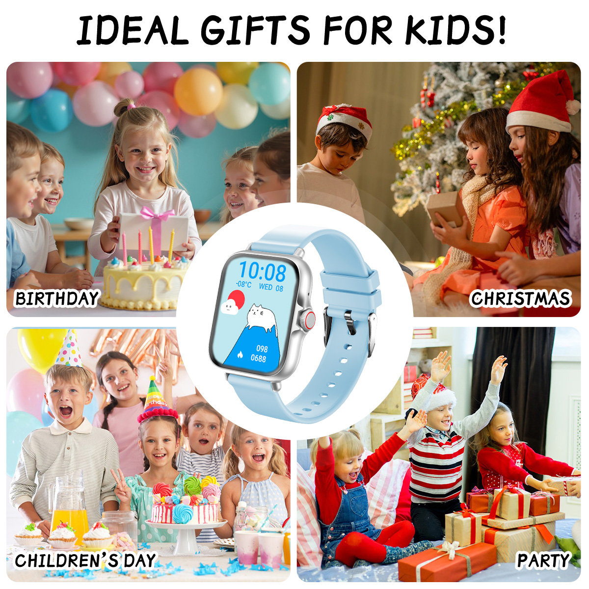 2026 Kids Smartwatch 1.83” HD  - огляд і ціна Kids Educational Watch